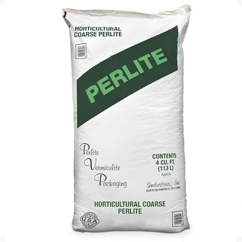 PVP Industries Organic Coarse Perlite for Planting and Garden Soil, 120 Qt, 4 Cu Ft - Lightweight Growing Media for Indoor Plants, Outdoor Gardening