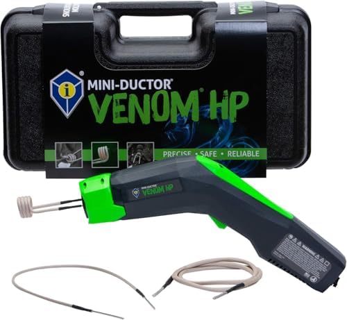 Induction Innovations - Mini-Ductor Venom HP (MDV-787) - Handheld Induction Heater with 3 Basic Coils
