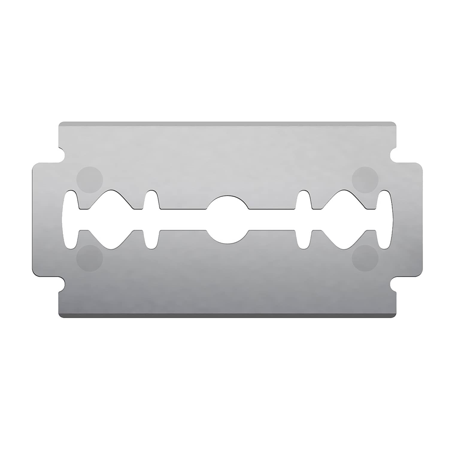 VIKINGS BLADE Double Edge Safety Razor Blades, 50x Blades, Swedish Steel + Platinum Coated, Replacement Razor Blades & Refills (Mild & Gentle)