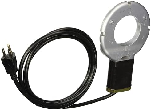 Farm Innovators Chicken Waterer De-Icer for Nipple Drinker Chicken Water Buckets - 150W Water Deicer with Thermostatically Controlled Heating | For