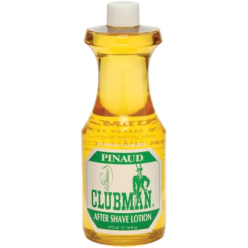 Clubman Pinaud After Shave Lotion, Soothes Skin After Shaving with Masculine Fragrance, 16 Oz