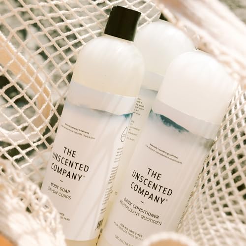 The Unscented Company Body Soap, For All Skin Types, Fragrance Free, 16.9 fl oz (500 ml)