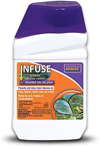 Bonide Infuse Systemic Disease Control Lawn & Landscape | 32 oz Ready-to-Spray Fungicide for Turf & Ornamentals