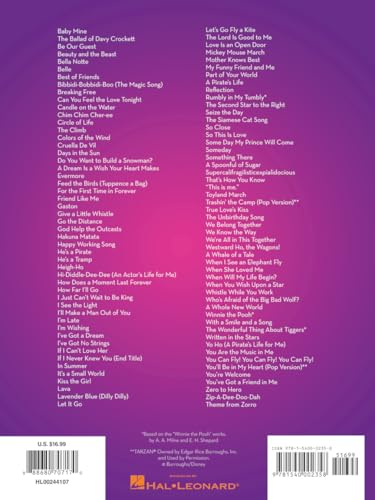 101 Disney Songs for Alto Sax | Sheet Music Songbook for Beginner and Intermediate Players | 101 Beloved Disney Movie Themes | Fun Alto Sax Music