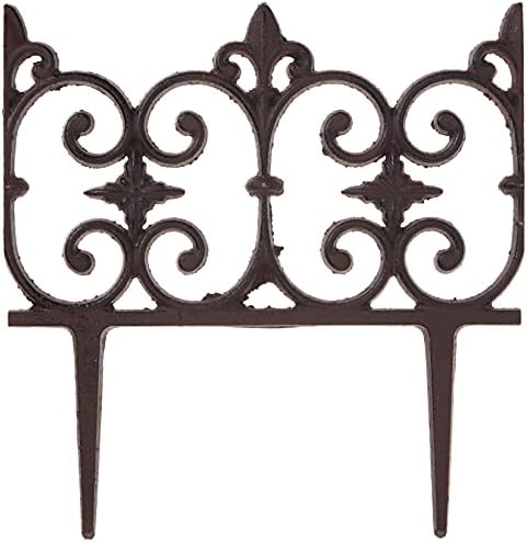 Esschert Design Garden Fence, 10.257 by 0.546 by 10.725-Inch