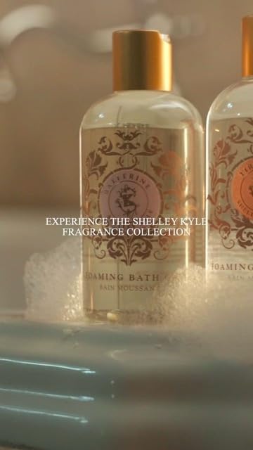 Shelley Kyle Tiramani All-Natural Foaming Bath Gel with Shea Butter, Nourishing, Moisturizing Bath Gel, 250ml