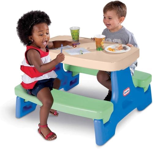 Little Tikes Easy Store Jr. Play Table (Amazon Exclusive), Ages 18 Months to 5 Years