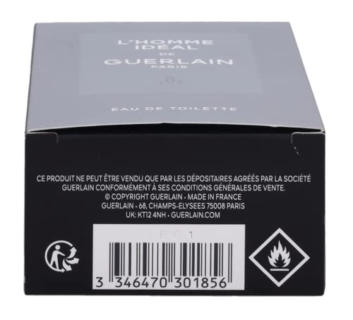 Guerlain L'homme Ideal Eau De Toilette Spray for Men, 3.3 Ounce