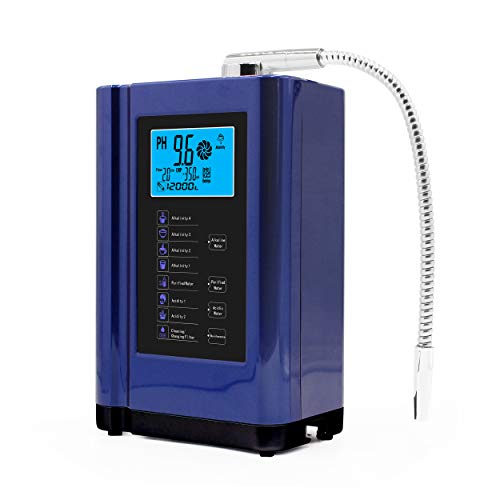 Water Ionizer, Water Purifier Machine PH 3.5-10.5 Alkaline Acid Water Machine, Up to -500mV ORP, 8000 Liters Per Filter, 7 Water Settings