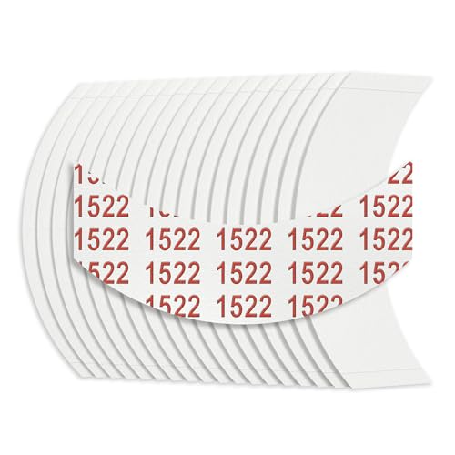 Sunshine Tape | 1522 3M Clear Wig Tape | A Curve 36 Pieces | Double Sided Clear Toupee Adhesive | Made in USA