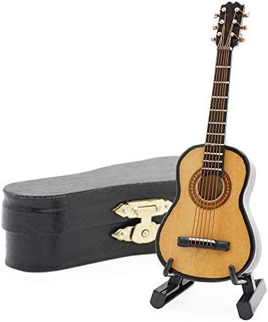 Odoria 1/12 Miniature Guitar Dollhouse Musical Instruments Accessories, Blue