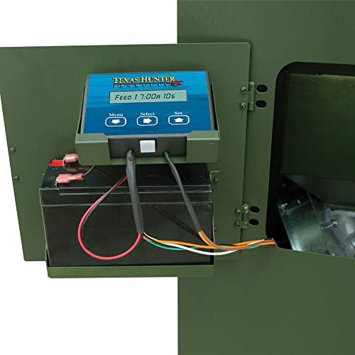 Texas Hunter Directional Fish Feeder w/Straight Legs - 175 lb. Fish Feed Capacity - Model DF300DL