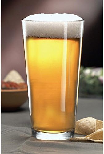 Libbey Pint Glass with DuraTuff Rim (1639HT), 16oz