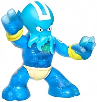 Heroes of Goo Jit Zu - Single Stretchy Octopus Action Figure, Hydro