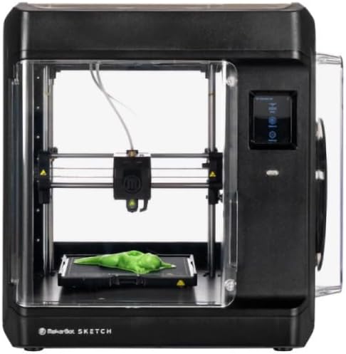MakerBot Sketch 3D Printer (Basic - Printer Only) (Metal/Plastic) | Includes (no filament or training)