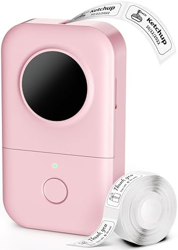 Phomemo Label Maker, D30 Bluetooth Mini Label Maker Machine with Tape