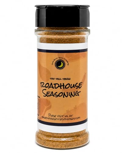 Premium | Roadhouse Steak Seasoning | Grilling & BBQ | 5.5 oz | Bold roadhouse-style blend for steaks, brisket, burgers, ribs, chicken, pork