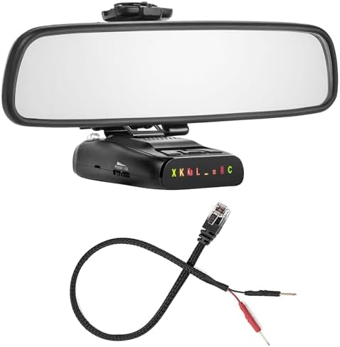 Radar Mount Mirror Mount + Mirror Wire for Uniden Radar Detectors - DFR7 R3 R4 R7 R8 (4001109)