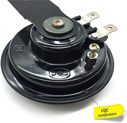 Universal Motorcycle Electric Horns Waterproof Round Loud Speaker 12V 1.5A 105db small horn for Motorcycle