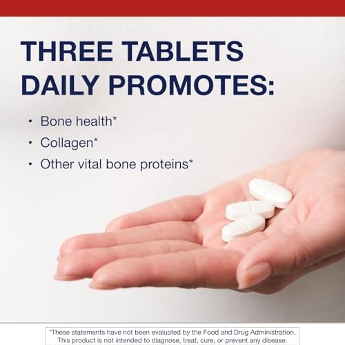 Metagenics Bone Builder Extra Strength - Microcrystalline Hydroxyapatite Concentrate (MCHC) with Calcium & Phosphorus - Supports Bone Density & Strength - Non-GMO & Gluten-Free - 90 Tablets