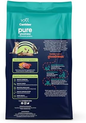Canidae Pure Limited Ingredient Premium Dry Cat Food, Real Chicken Recipe, 10 lbs, Grain Free