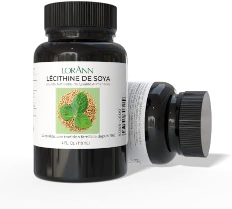 LorAnn Natural Liquid Soy Lecithin, 4 Ounce
