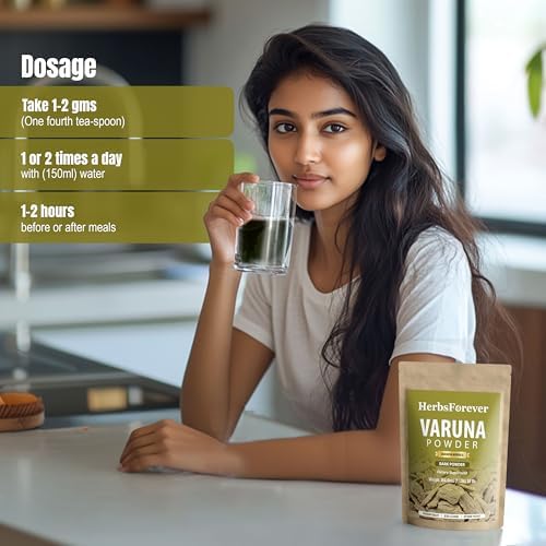 Varuna Powder – Crataeva Nurvala – Prostate Health – Support Prostatic, Kidneys, Gall Bladder and Urinary Tract Health – Non GMO, Organic