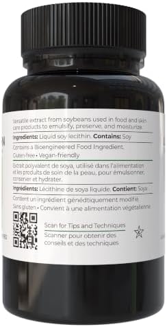 LorAnn Natural Liquid Soy Lecithin, 4 Ounce