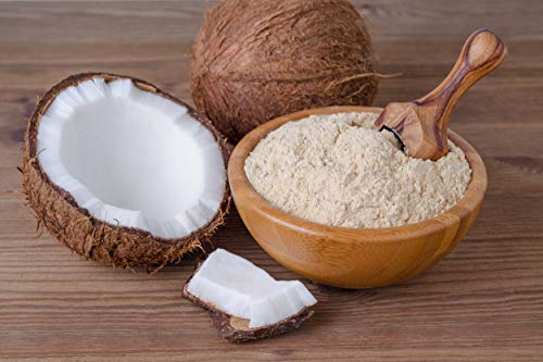Yupik Organic Coconut Flour 2.2 lb (35.2 oz), USDA Certified, Gluten-Free, GMO-Free, Raw, Vegan, Low-Calorie, Finely Milled, Wheat Alternative & Grain Meal, Ideal for Baking & Cooking