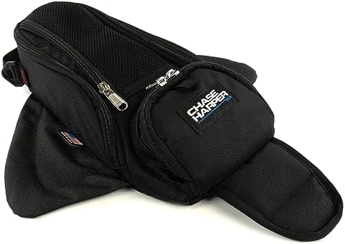 1602M Black Manta X2 Magnetic Tank Bag - Water-Resistant, Tear-Resistant, Industrial Grade Ballistic Nylon with Anti-Scratch Rubberized Polymer Bottom