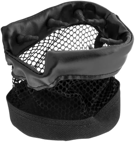 Kuryakyn 1429 Motorcycle Handlebar Accessory: Replacement Drink/Cup Holder with Mesh Basket without Clamp/Mount, Black