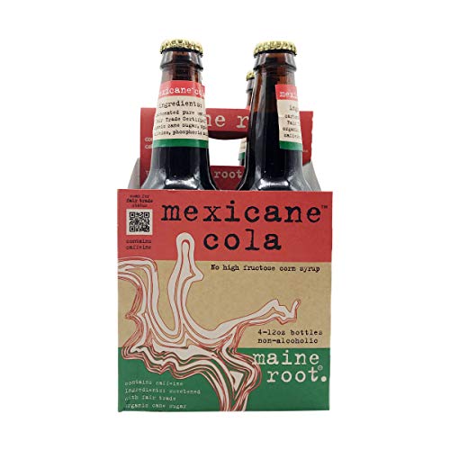 Maine Root, Soda Mexican Cola, 12 Fl Oz, 4 Pack