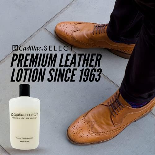 Cadillac Select Leather Lotion Cleaner & Conditioner | For handbags, sofas, jackets, furniture and purses.