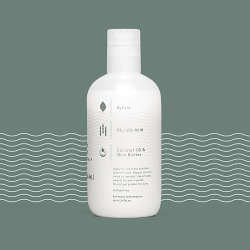 LivSo Moisturizing Scalp Shampoo - Moisturizes Hair & Scalp - Naturally Derived - Fresh Feel Product - A Little Bit of LivSo Goes a Long Way