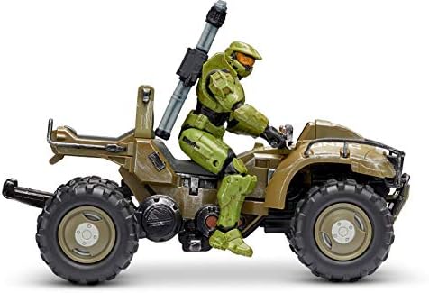 HALO 4" “World of HALO” Figure & Vehicle – Mongoose with Master Chief