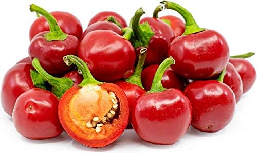 Red Sweet Cherry Pepper Seed 50 Counts, COOL BEANS N SPROUTS Brand. Home Gardening.