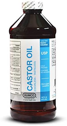 Castor Oil 16oz USP Food Grade Ultra Pure - Skin Healing Stimulate Growth of Hair Eyelashes Eyebrows - Cold Pressed Hexane Free Tasteless Odorless