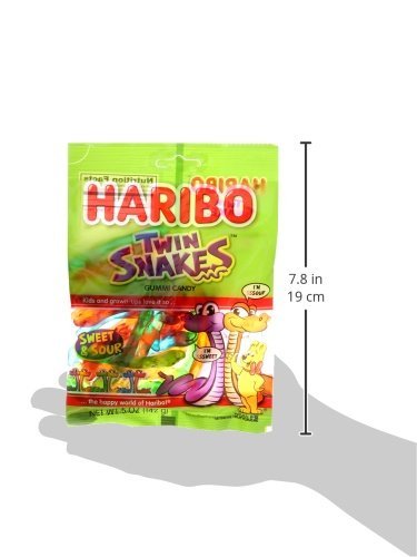 Haribo Gummi Candy, Happy Cherries, 5 Ounce
