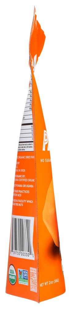 Mavuno Harvest - 100% Organic All Natural Dried Fruit Papaya - 2 oz.(pack of 2)