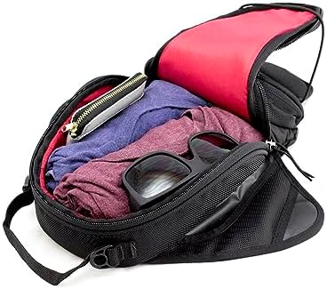 1602M Black Manta X2 Magnetic Tank Bag - Water-Resistant, Tear-Resistant, Industrial Grade Ballistic Nylon with Anti-Scratch Rubberized Polymer Bottom