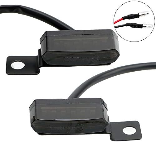 2PCS 12V Universal Motorcycle Mini Flowing LED Turn Signal Blinkers