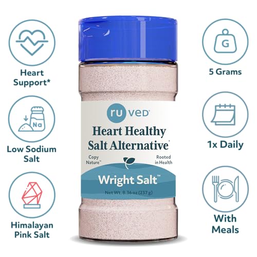 ruved Wright Salt, Fine Himalayan Pink Salt, Finely Ground, 8.4 Ounces