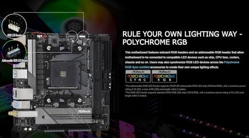 ASRock A520M-ITX/AC Supports 3rd Gen AMD AM4 Ryzen™ / Future AMD Ryzen™ Processors (3000 and 4000 Series Processors) Mini ITX Motherboard