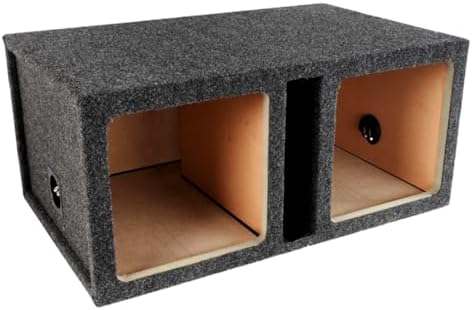 Atrend Bbox Single Vented 15 Inch Subwoofer Enclosure Engineered for Kicker Solo-Baric Model L5 & L7 Subwoofers - Car Subwoofer Boxes & Enclosures & Subwoofer Box Improves Audio Quality, Sound & Bass