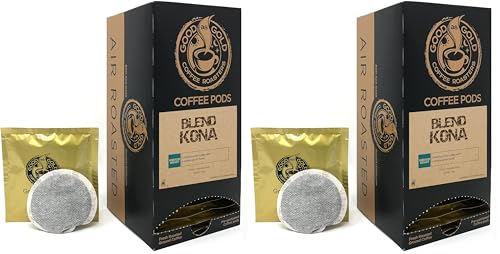 KONA BLEND COFFEE PODS - Good As Gold Coffee - (1 Box / 18 Coffee Pods)