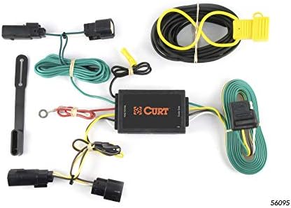 CURT 56095 Vehicle-Side Custom 4-Pin Trailer Wiring Harness for Select Lincoln MKT