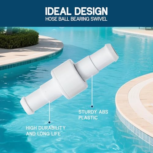 3 Pack Pool Hose Ball Bearing Swivel Replacement For Polaris 180 280 380 Pool Cleaners D20 D-20