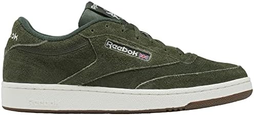 Reebok Club C 85 Mens Tennis Shoes, Casual Fashion White Sneakers for Men