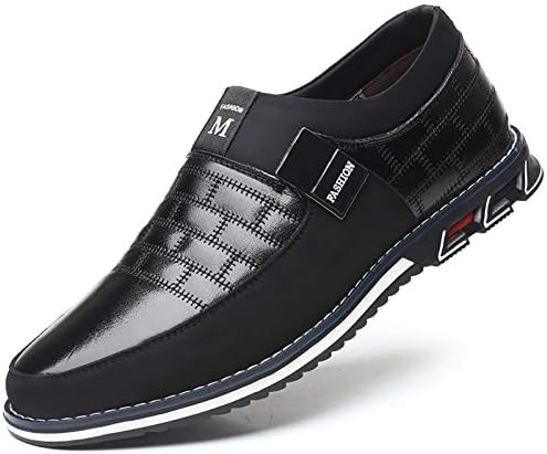 COSIDRAM Mens Casual Shoes Dress Sneakers Loafers Comfort Walking Shoes | Lightweight slip-on for hassle-free wear. Cloud-like comfort, sock-friendly fit for daily & semi-formal occasions.