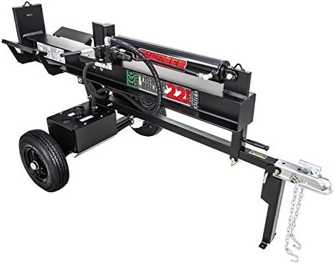 Swisher LS22E 120V Timber Brute Eco Split Electric Log Splitter, 22 Ton, Black